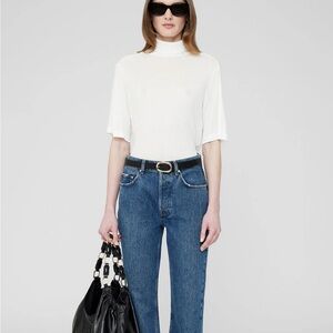 Anine Bing white top never worn nwt